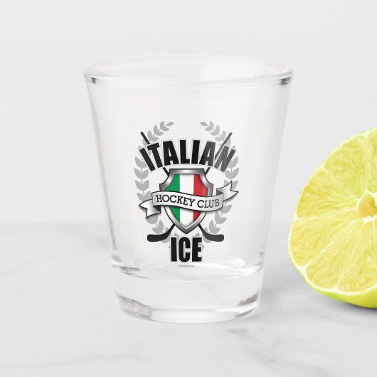 アイスイタリアンホッケー ショットグラス (正面)