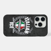 アイスイタリアンホッケー iPhoneケース (裏面横)