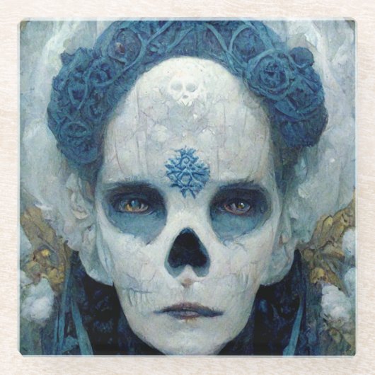 アイスウィッチ2ファンタジーSci-Fi ガラスコースター (正面)