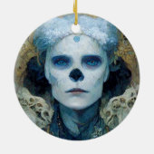 アイスウィッチ3ファンタジーSci-Fi セラミックオーナメント (裏面)