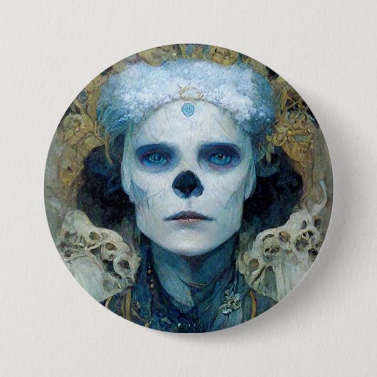 アイスウィッチ3ファンタジーSci-Fi 缶バッジ (正面)