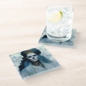 アイスウィッチ4ファンタジーSci-Fi ガラスコースター (アングル)