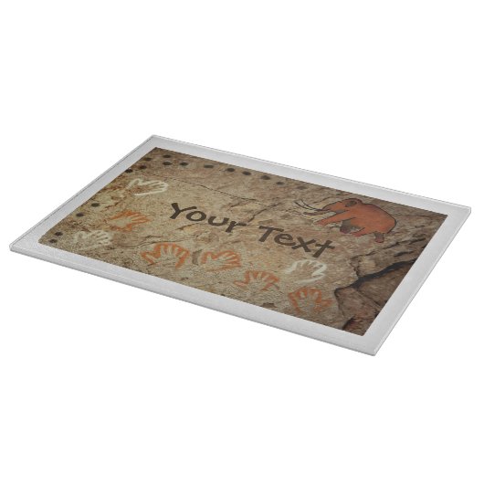 アイスエイジケーブアート カッティングボード (角)