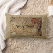 アイスエイジケーブアート ランバークッション (ブランケット)