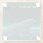 アイスエッジポーラベア ガラスコースター (裏面)