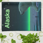 アイスエッジポーラベア キッチンタオル (折り畳み)