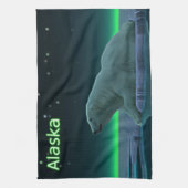 アイスエッジポーラベア キッチンタオル (縦)