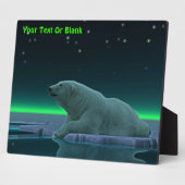 アイスエッジポーラベア フォトプラーク (側面)