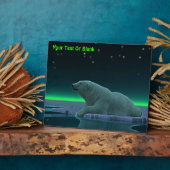 アイスエッジポーラベア フォトプラーク (側面)