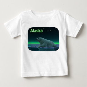 アイスエッジポーラベア ベビーTシャツ