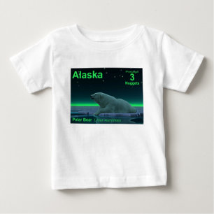 アイスエッジポーラベア ベビーTシャツ