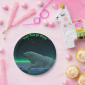 アイスエッジポーラベア ペーパープレート (パーティー)