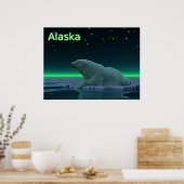 アイスエッジポーラベア ポスター (キッチン)