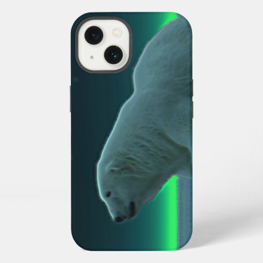 アイスエッジポーラベア iPhoneケース (裏面)