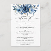 アイスエレガントブルーウィンターフローラ エンクロージャーカード (正面)