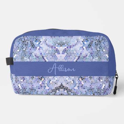 アイスエレガントブルーモザイクモダンカスタムー ドップキット (正面)