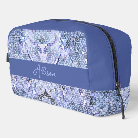 アイスエレガントブルーモザイクモダンカスタムー ドップキット (右コーナー)