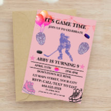 アイスカスタマイズホッケー誕生日テーマ