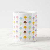 アイスカラフルクリームコーン ジャンボコーヒーマグカップ (正面)