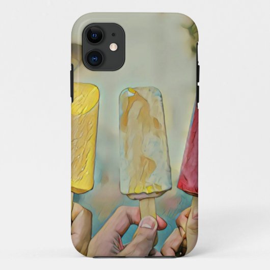 アイスカラフルクリームポピクル Case-Mate iPhoneケース (裏面)