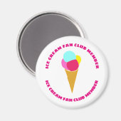 アイスカラフルクリーム磁石 マグネット (正面/裏面)