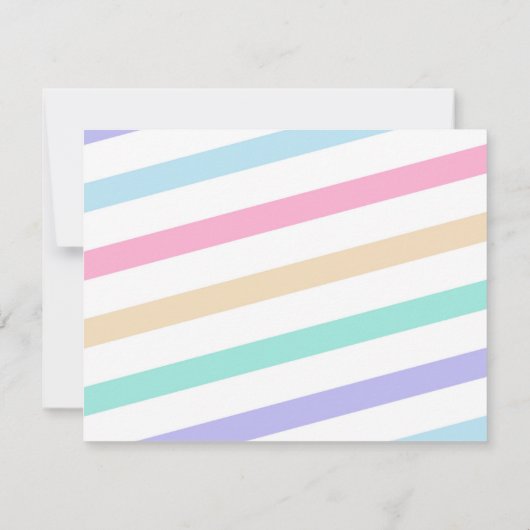 アイスカラフルクリーム サンキューカード (裏面)