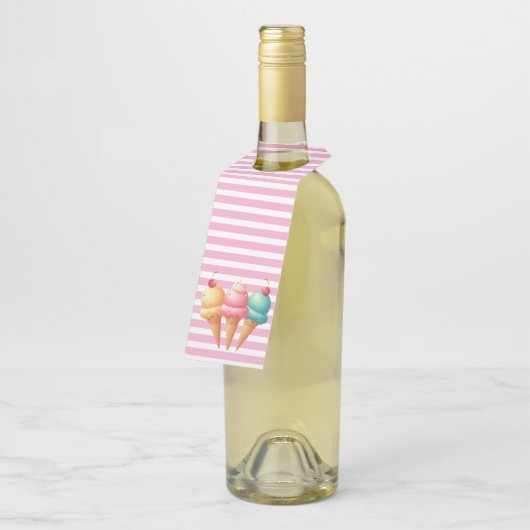 アイスカラフルクリーム ボトルネックタグ (アングル)