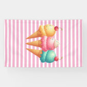 アイスカラフルクリーム 横断幕 (横)