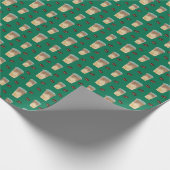 アイスカラメルマキアートラッピング紙 ラッピングペーパー (角)