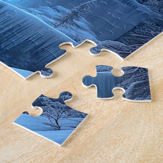 アイスキャッスルオブドリームス凍っていジグソーパズル ジグソーパズル (側面)