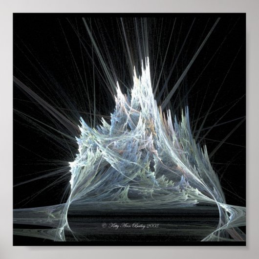 アイスキャッスルフラクタルバイ子猫アン ポスター (正面)