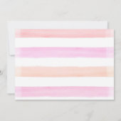 アイスキャンデーのアイスクリームの誕生日の夏のプールを囲んでのパーティ 招待状 (裏面)