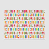 アイスキャンデーのアイスクリームバーのデザート 薄葉紙 (正面)