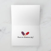 アイスキャンデーの誕生日 カード (内部)