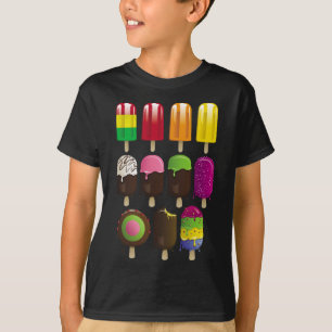 アイスキャンデーのdeight tシャツ