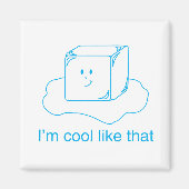 アイスキューブマグネット マグネット (正面)