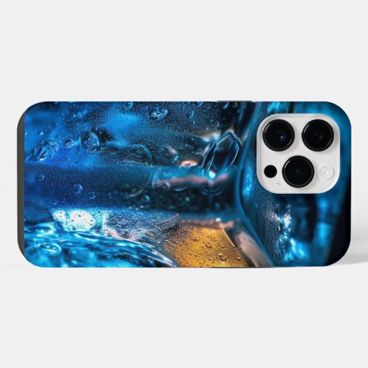 アイスキューブ iPhoneケース (裏面横)