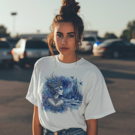 アイスクイーンと城 Tシャツ