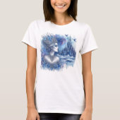 アイスクイーンと城 Tシャツ (正面)