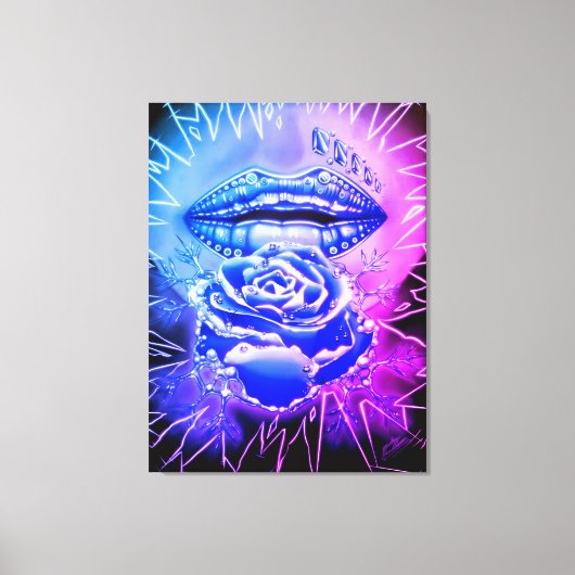 「アイスクイーン」 キャンバスプリント (正面)