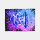 「アイスクイーン」 フリースブランケット (正面(横))