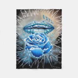 「アイスクイーン」 フリースブランケット