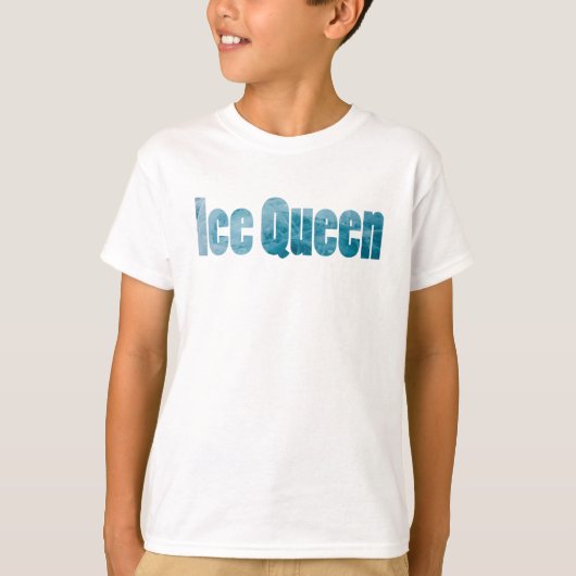 アイスクイーン(凍っていクイーン) Tシャツ (正面)