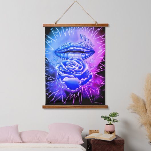 「アイスクイーン」 吊り下げ型タペストリー (寝室)