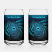 アイスクジラ – アラスカ ガラス缶 (正面)