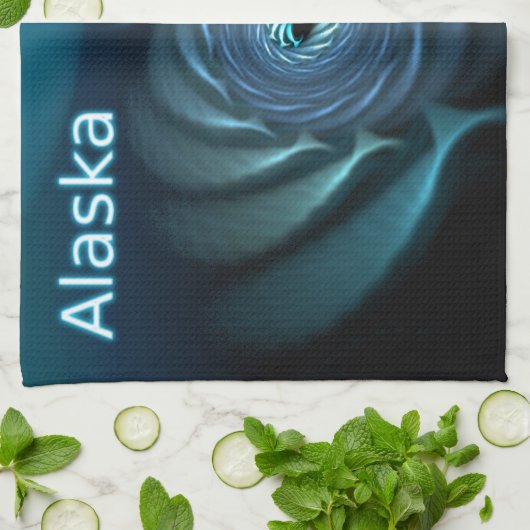 アイスクジラ キッチンタオル (折り畳み)