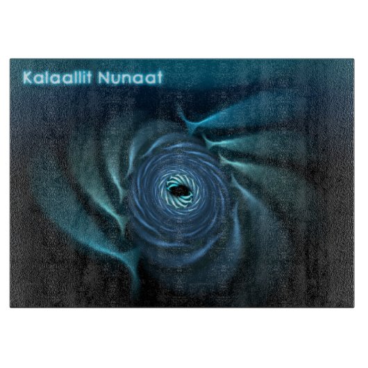 アイスクジラ – グリーンランド カッティングボード (正面)