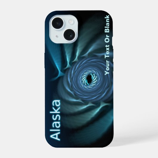 アイスクジラ iPhone 15ケース (裏面)