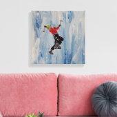 アイスクライマー キャンバスプリント (インサイチュ (リビング))