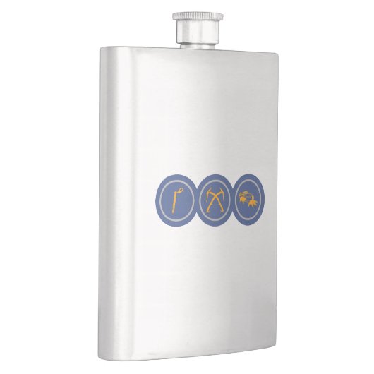 アイスクライミング用具 フラスク (右)